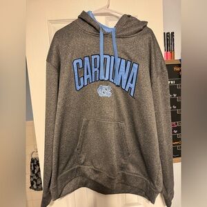 Champion Gray and Blue Carolina Hoodie